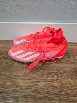 New Adidas X Crazyfast Pro FG 'Solar Red' IG0600 Soccer Cleats Men's Size 7.5