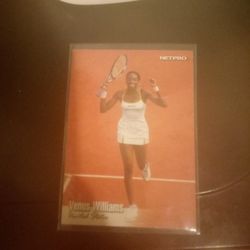 Venus Williams 2003 Netpro Rookie Card