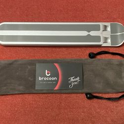 Brocoon Adjustable Laptop Stand Silver, 10"-17" Laptop Compatible