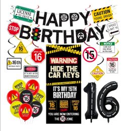 Birthday Decor for 16th birthday