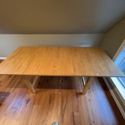 IKEA Table, Bench, Island And Stools In Excellent Condition