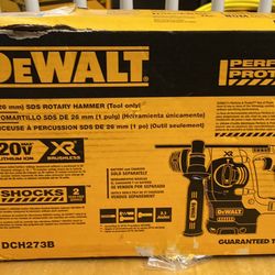 20-Volt MAX XR Cordless Brushless 1 in. SDS Plus L-Shape Rotary Hammer (Tool-Only)