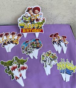 Toy Story Birthday Cake Topper Set