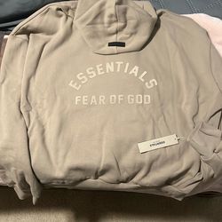 Fear Of God Essentials Hoodie “Sand”