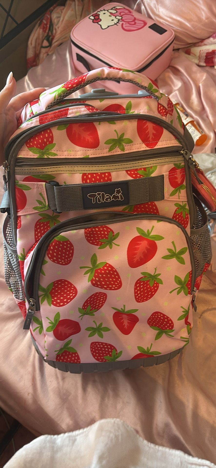 strawberry roller backpack