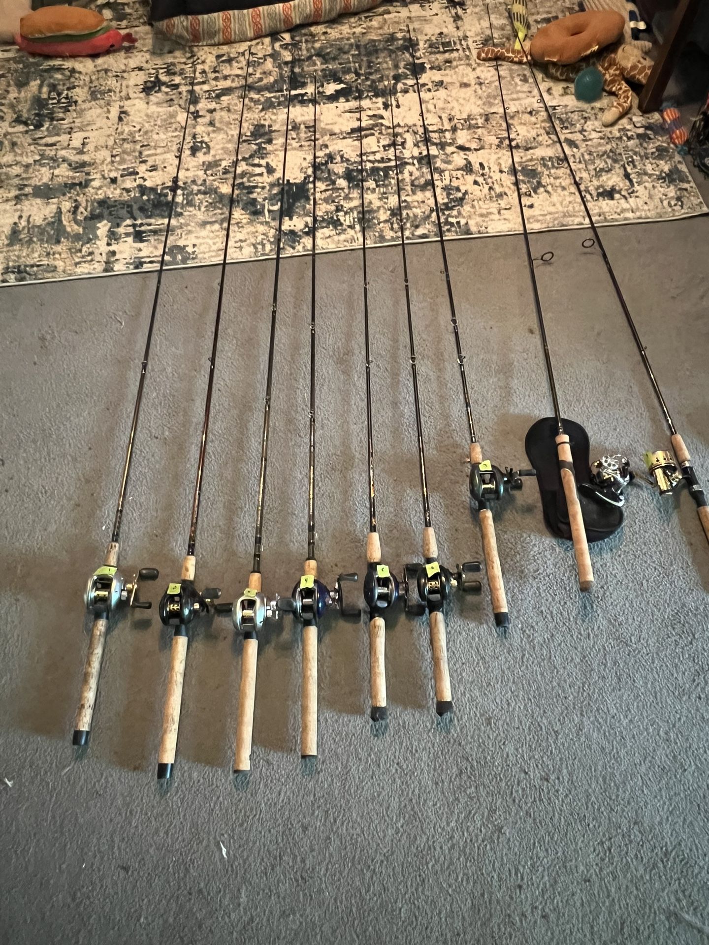 Fishing rods & reels