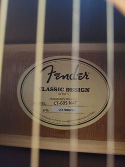 Fender Classic acoustic Thumbnail