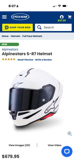 New 2026 Alpine star helmet R7, XL