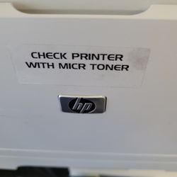 CHECK PRINTER WITH MAGNETIC INK 