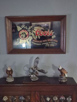 Eagles 1 pewter 2 fired clay n