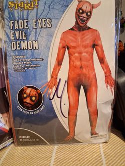 Fade Eyes Evil Demon, Costume.