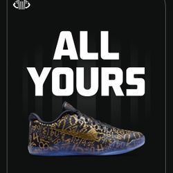 Kobe 11 Low Mamba Day Size 12 -New