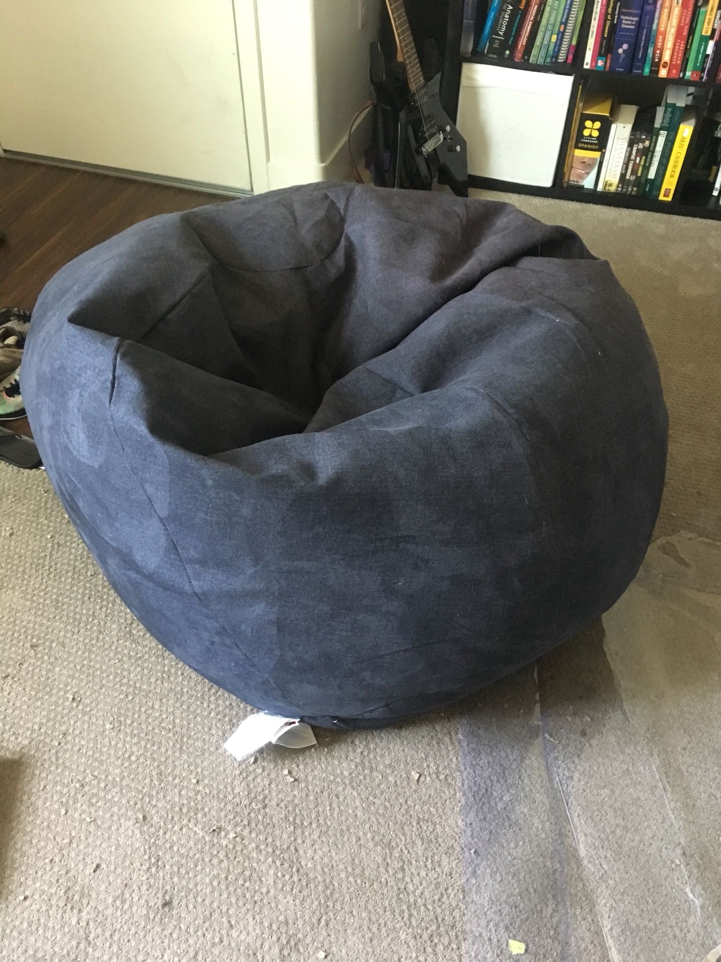 Extra Large Denim Bean Bag Chair