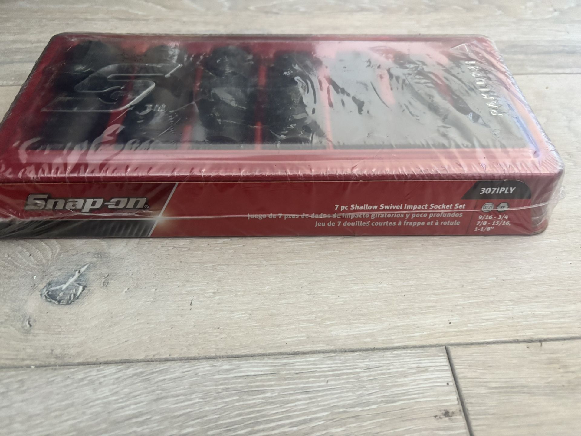 Snap On 1/2 Inch Impact Standard Swivel Socket Set