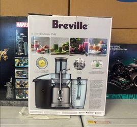 Juice Fountain Cold Electric Juicer - Silver