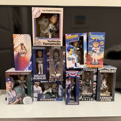 Dodgers Bobble head Collection