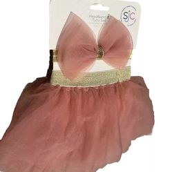 Headband And Tutu Set Size 2T-3T 