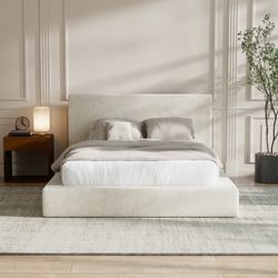 Full bed frame plus mattress for $160