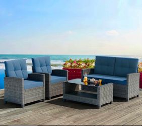 Patio table set