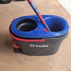 O-Cedar Duel Clean Spin Mop Set (Brand New With 4 Mop Heads)