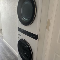 LG washer and dryer.