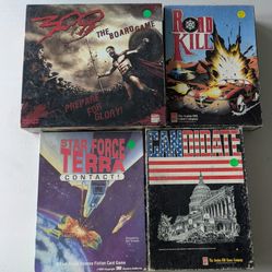 Various Vintage Board Games 