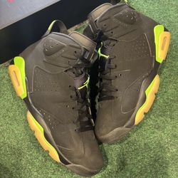 JORDAN 6 ELECTRIC GREEN SIZE 9.5