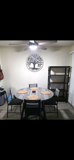 Round Table and Chairs