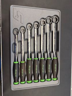 Snap-on 7-Piece Metric Ratcheting Wrench Set
