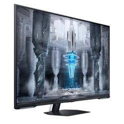 Like new SAMSUNG 43 inch Odyssey Neo G7 4K UHD Smart Gaming Monitor/TV 144Hz HDR600. LS43CG702NNXZA. Comes with remote and power cable.