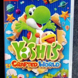 Yoshi's Crafted World - Nintendo Switch Game - New Not-Opened Still Sealed - See Photos & Description 