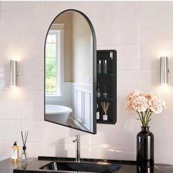 FKWin Bathroom Mirror, Bathroom Cabinet with Mirror. 30”x20