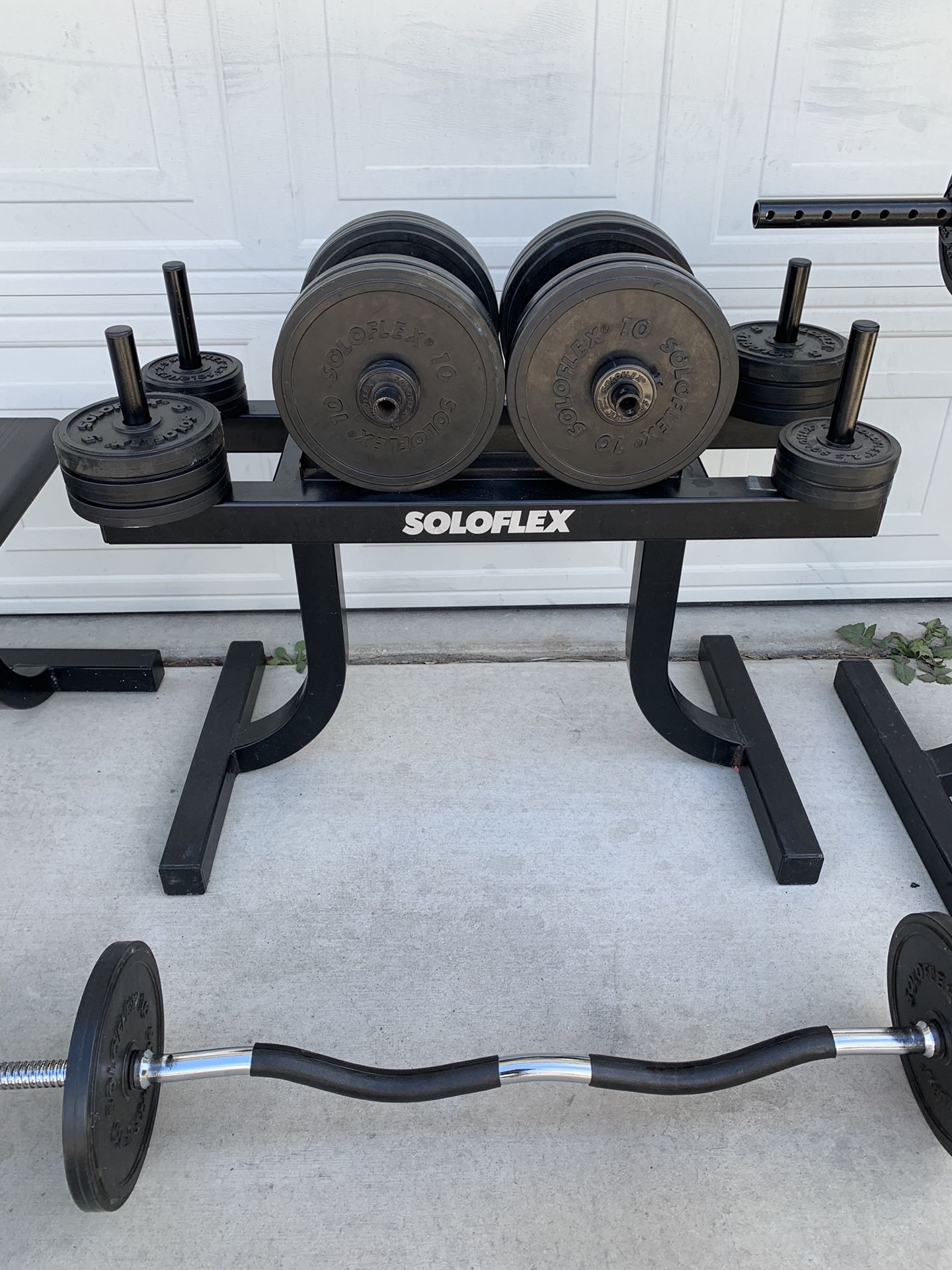 Soloflex Compound Barbell Set for Sale in Fontana CA OfferUp