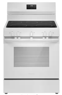 NEW Frigidaire 30" Electric Range FCRE3052AW White 5.3 cu ft - LOCAL PICKUP LA