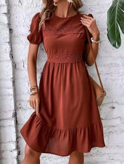 Rust Brown Dress 🤎