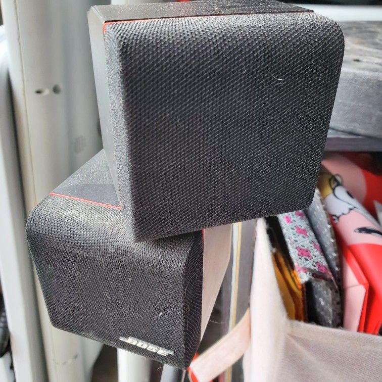 Bose Redline Speakers Working Well Surround Sound With Stands