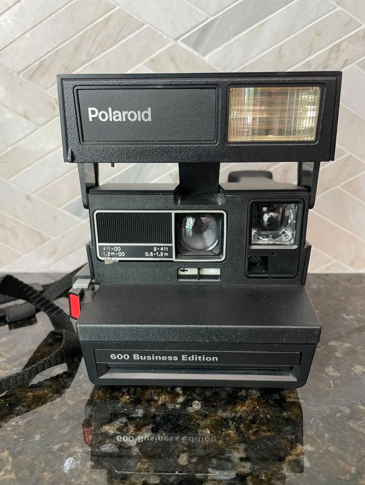 Vintage Polaroid 600 Business Edition Instant Camera - Untested