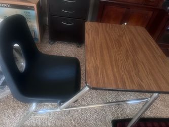 Chair and desk