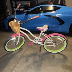 Girls Bike with basket