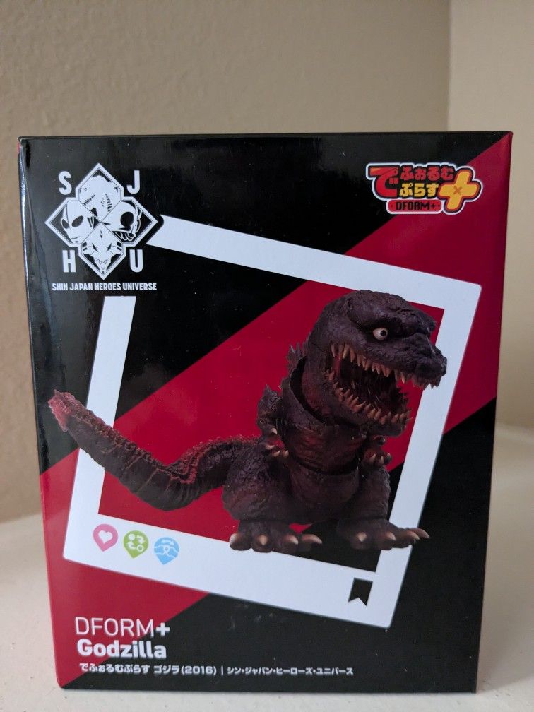 DFORM+ Godzilla figure from the Shin Japan Heroes Universe