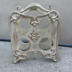 Wooden wine rack good condition
