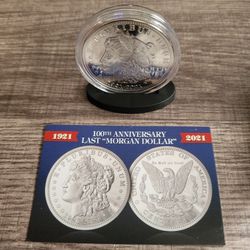 100TH ANNIVERSARY LAST MORGAN DOLLAR  1776 To 1976