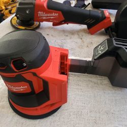MILWAKEE M18 5" RANDOM ORBIT SANDER TOOL ONLY NEW 