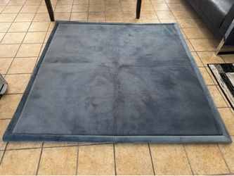 Baby 1.3” Memory Foam Play Mat, 79"×79", Dark Grey