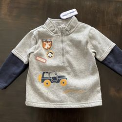 Kid Connection Boys Sweatshirt Jacket, 2T