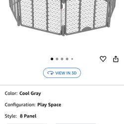 8 Panel Evenflo Baby Or Pet Gate