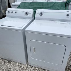 Kenmore Washer And Dryer Set White Working Perfectly Fine 