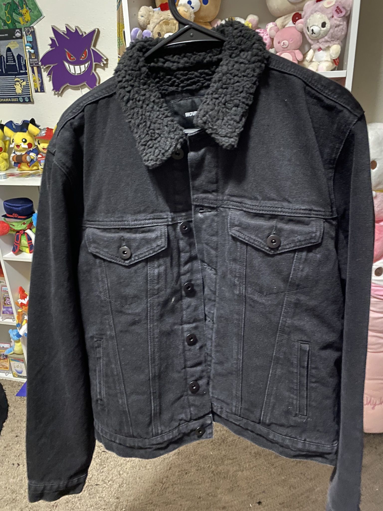 Sherpa Lined Denim Jacket
