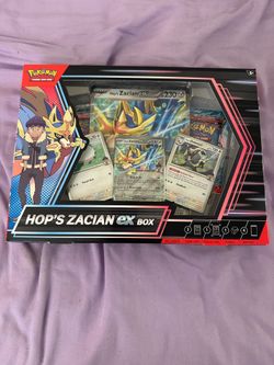 Pokemon Zacian EX Box