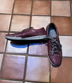 Josef Seibel maroon shoes